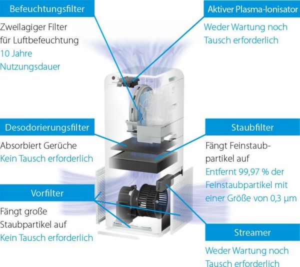 Daikin Luftreiniger MC55W 6